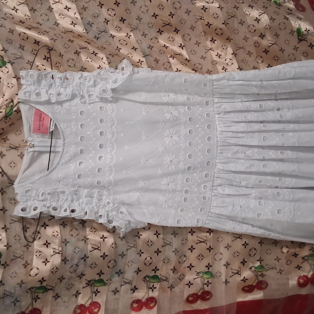 KATE SPADE EYELET DRESS - Picture 8 of 14